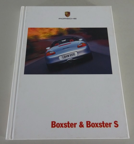 Prospekt / Broschüre Porsche Boxster / Boxster S Typ 986 Stand 08/2000