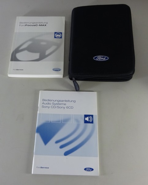 Bordmappe mit Betriebsanleitung / Handbuch Ford C-Max 1. Generation von 08/2003