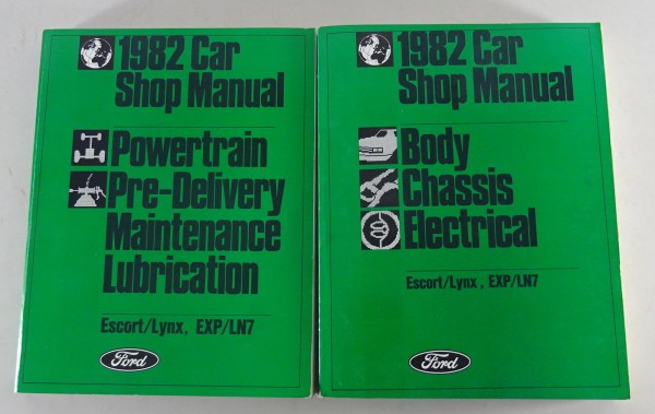 Werkstatthandbuch Ford Escort (USA) + EXP / Mercury Lynx + LN7 Mj. 1982