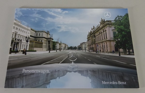 Prospekt Mercedes-Benz Personenwagen-Programm mit R230,W463,W212,C197 Mj. 2010