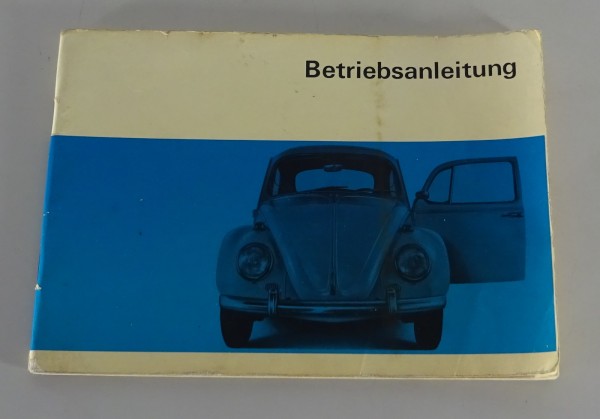 Betriebsanleitung / Handbuch VW Käfer 1300 A/ 1300 / 1500 incl. Cabrio v. 8/1966