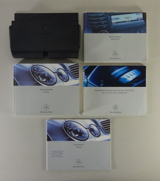 Bordmappe + Betriebsanleitung Mercedes E-Klasse W211 E200 E240 E320 etc. '2005