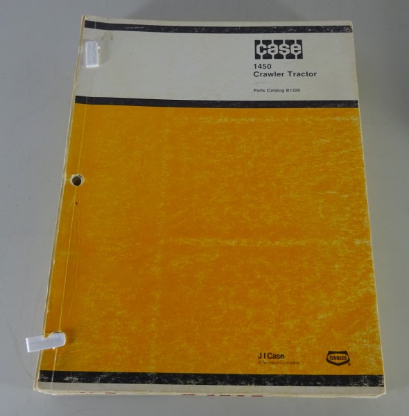 Parts List / Parts Catalog Case 1450 Crawler Tractor B1328 from 01/1979