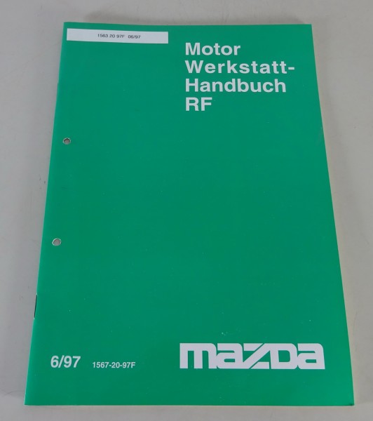 Werkstatthandbuch / Reparaturanleitung Mazda Motor RF Dieselmotor 2,0l ab 1997