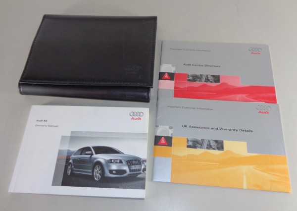 Owner's Manual + Wallet Audi S3 quattro 8P from 11/2006