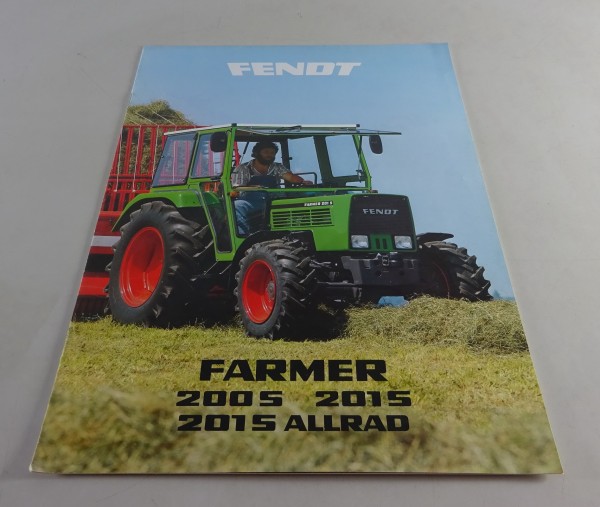 Prospekt / Broschüre Fendt Farmer 200 S / 201 S / 201 S Allrad Stand 11/1984