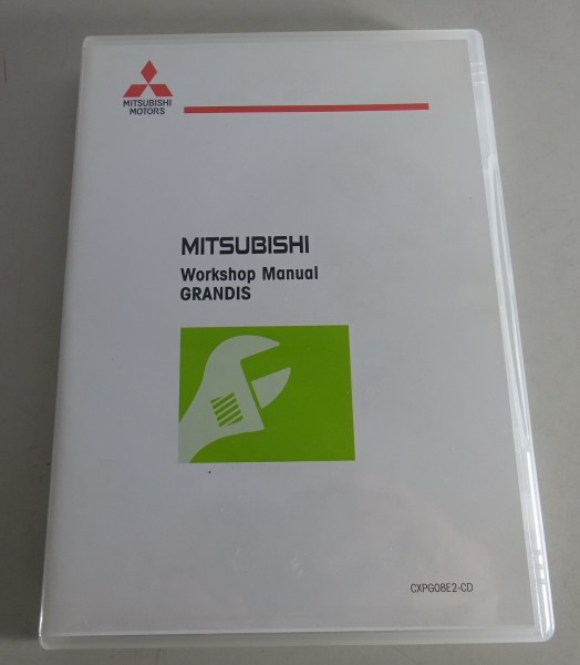 Werkstatthandbuch auf DVD Mitsubishi Grandis Baujahr 2008 Stand 08/2007