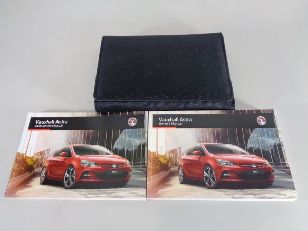 Owner's Manual + Wallet Vauxhall / Opel Astra Mk. 7 (K) printed 03/2015