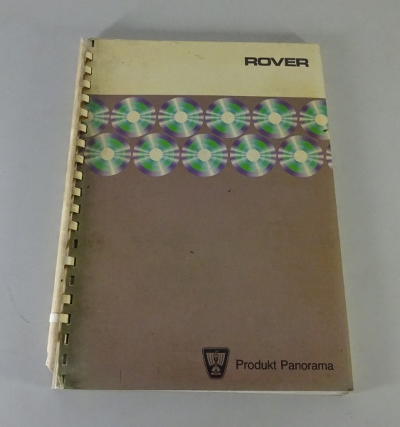 Verkäuferhandbuch Rover SD1 2000 / 2300 / 2600 / Vanden Plus von 1976 | Deutsch