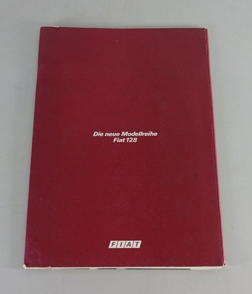 Händler-Prospekt / Prospektmappe Fiat 128 Produkterweiterung Stand 1974