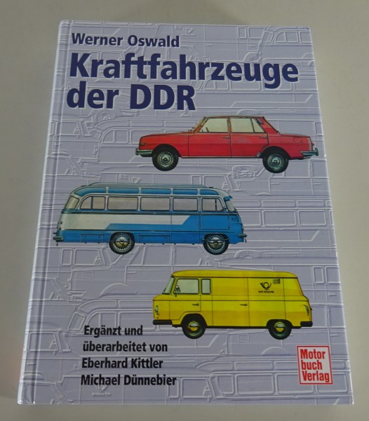 Bildband Kraftfahrzeuge der DDR mit IFA, Trabant, Wartburg, Lada, etc. von 1998