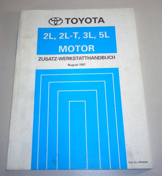 Werkstatthandbuch Toyota Motor 2L, 2L-T, 3L, 5L für Hilux LN 141-191 von 8/1997