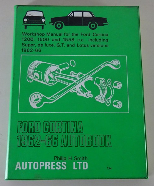 Reparaturanleitung Autopress Ford Cortina 1200 / 1500 / 1558 Baujahr 1962-1966