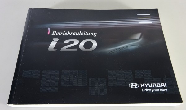 Betriebsanleitung / Handbuch Hyundai i20 Stand 10/2008