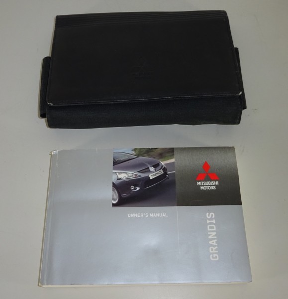 Wallet + Owner´s Manual / Handbook Mitsubishi Grandis Van from 2008