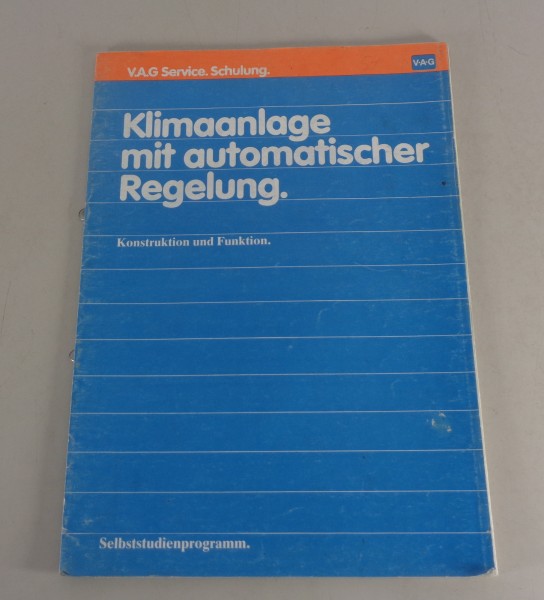 SSP 54 Audi Selbststudienprogramm 100/200 Klimaanalage m. automatischer Regelung