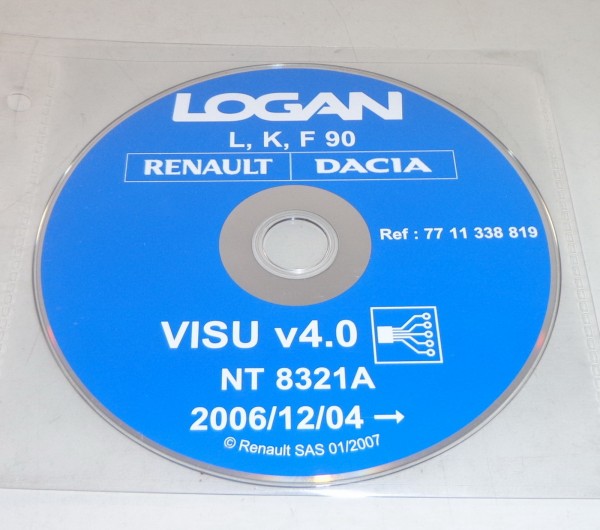 Schaltpläne auf CD Dacia Logan - L K F 90 Stand 12/2006