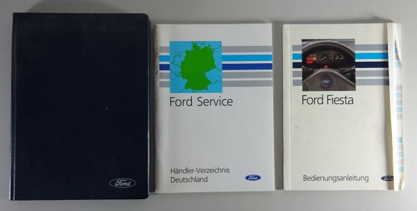 Bordmappe + Betriebsanleitung / Handbuch Ford Fiesta Stand 02/1992