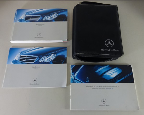 Bordmappe + Betriebsanleitung Mercedes-Benz C-Klasse W203 Stand 01/2005