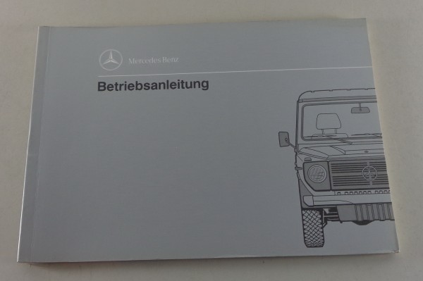 Betriebsanleitung Mercedes Benz G-Modell W461 230 GE / 290 GD von 02/1992