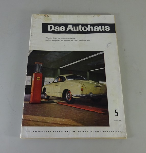 Magazin - Das Autohaus - mit DAF-Variomatic Stand 03/1956, Heft 5