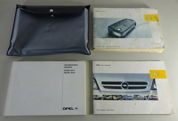Bordmappe + Betriebsanleitung Opel Vectra C von 01/2006