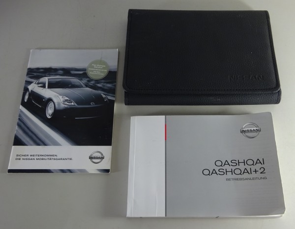 Bordmappe + Betriebsanleitung Nissan Qashqai + 2 Typ J11 SUV Stand 04/2013