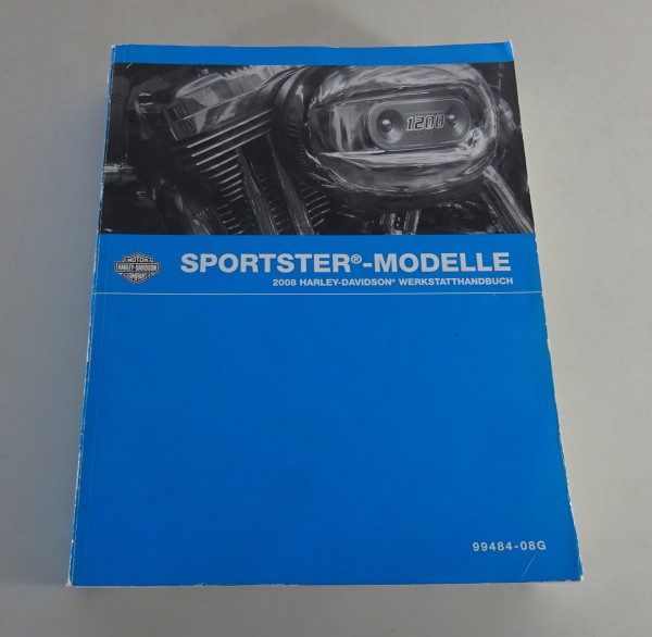 Werkstatthandbuch Harley Davidson Sportster Modelle 2008 Stand 10/2007