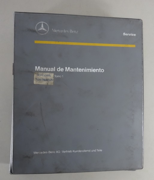Manual de Mantenimiento Mercedes G-Modell W460 / W461 / W463 desde 1993