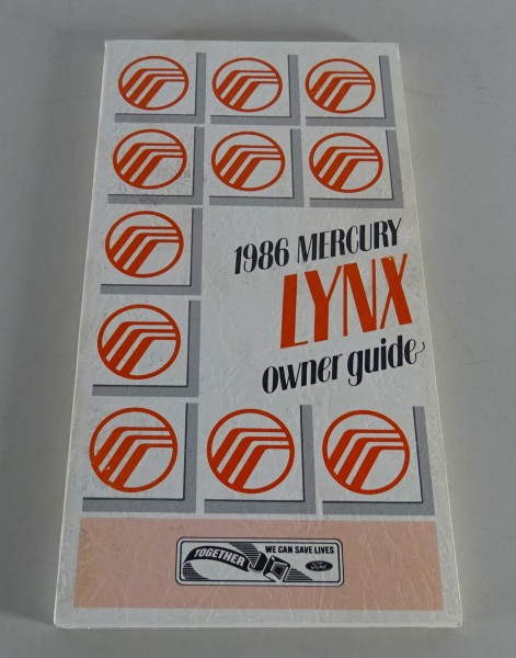 Owner´s Manual / Handbook Mercury LYNX Stand 1986