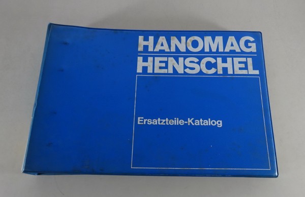 Teilekatalog Hanomag F45 Omnibus Bus Autobus F46 Kasten Delivery Van Fourgonnette