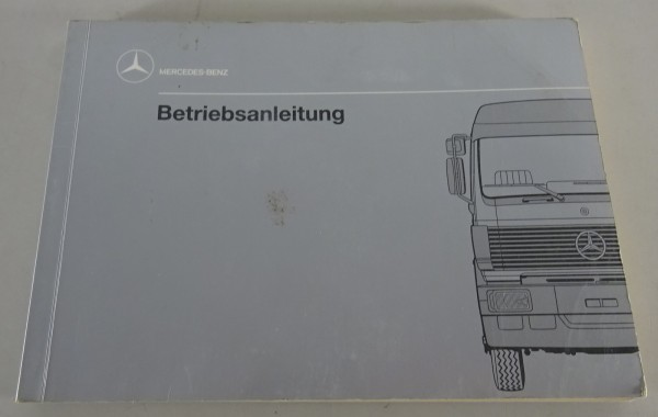 Betriebsanleitung Mercedes Benz LKW MK / SK Typ 1422 - 2648 Stand 03/1989