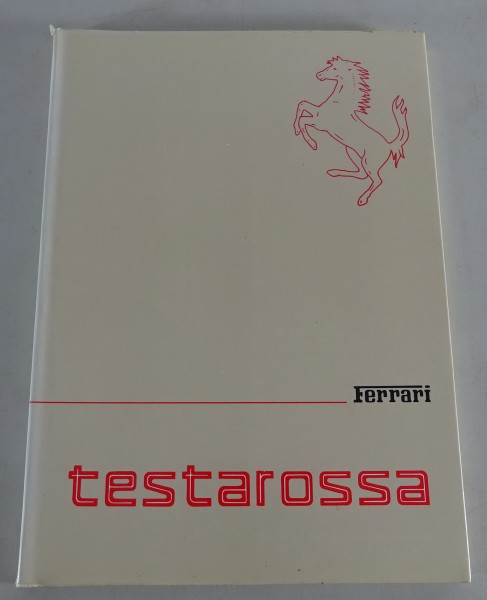 Owner´s Manual / Uso e Manutenzione Ferrari Testarossa Stand 1985