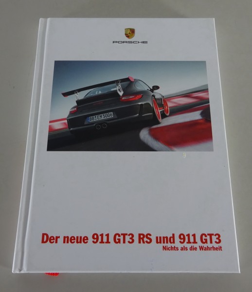 Prospekt / Broschüre Porsche 911 GT3 & GT3 RS Typ 997 Stand 07/2009