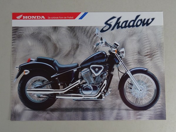 Prospektblatt Honda Shadow VT 600 C Stand 02/1991