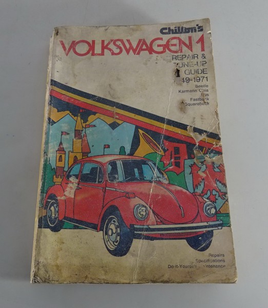 Repair manual VW Beetle, T1 Bus, Karmann Ghia Constructionyear 1949-1971