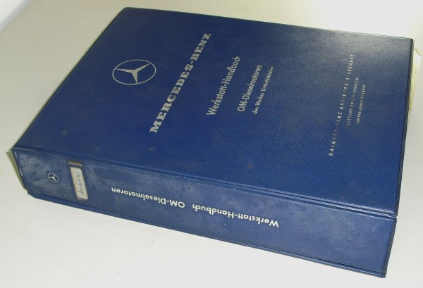 Werkstatthandbuch Mercedes Benz Diesel Motor OM 636 + OM 621 Ponton