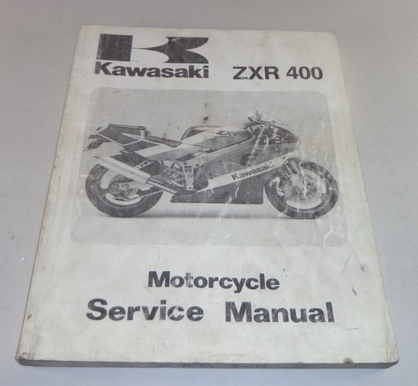 Werkstatthandbuch / Workshop Manual Kawasaki ZXR 400, von 1990