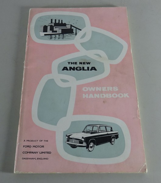 Owner´s Manual / Handbook Ford Anglia Stand 02/1960