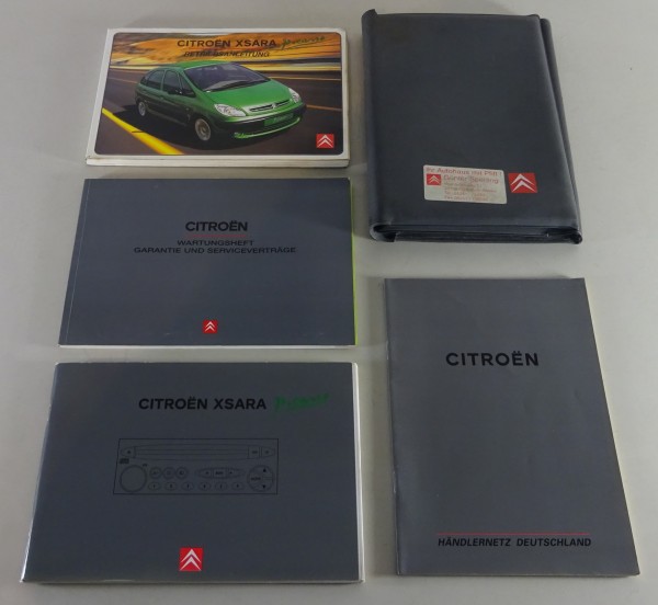 Bordmappe + Betriebsanleitung / Handbuch Citroen Xsara Picasso Stand 11/2000
