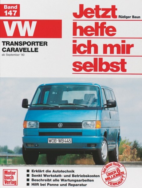 Reparaturanleitung VW Transporter/Caravelle T4 ab 1990 - Jhims Band 144