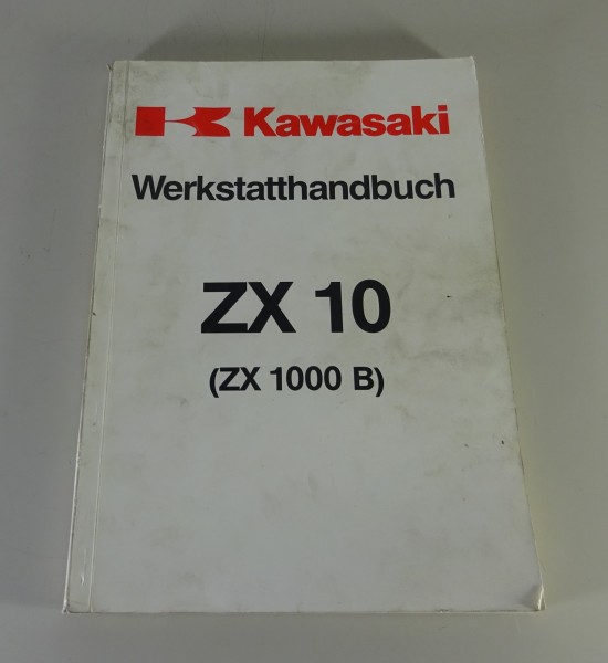 Werkstatthandbuch Kawasaki Ninja ZX 10 (ZX 1000 B) Stand 03/1988