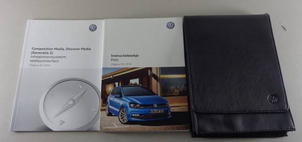 Board portefeuille + Handleiding VW Polo V Typ 6C van 05/2016
