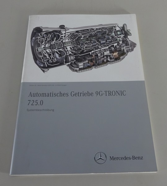 Werkstatthandbuch Einführung Mercedes-Benz W 212 E 350 9G Tronic 725.0 von 2013