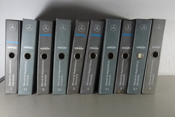 Manual de diagnósticos Carrocería Mercedes W124, 140, 163, 208, 210, R129, R170