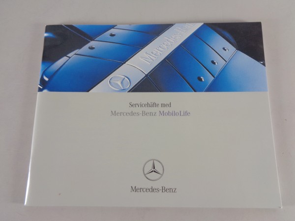 Scheckheft Mercedes Benz C-Klasse W203 & E-Klasse W211 auf Schwedisch von 3/2003