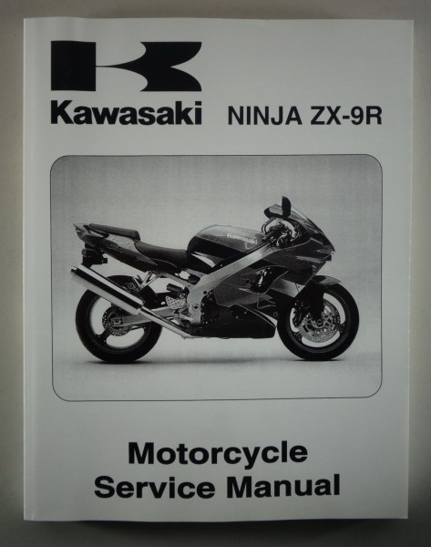 Workshop Manual Kawasaki Ninja ZX-9R from 08/2000