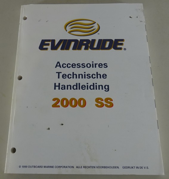 Handleiding / Reparatiehandboek Johnson / Evinrude Bootsmotoren 2000 SS von 1999