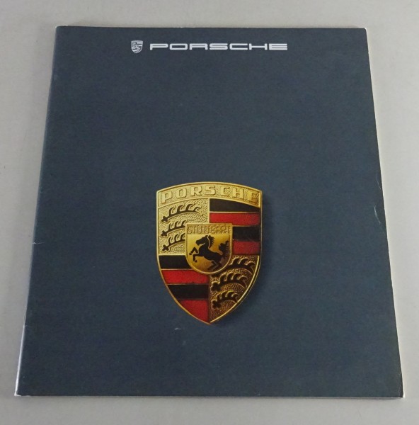 Prospekt Porsche 911 Carrera, Turbo / 924 / 944 / 928 S Modelljahr 1985