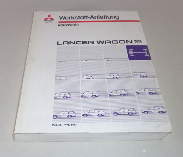 Werkstatthandbuch Mitsubishi Lancer Wagon C6A / C7A 2WD / 4WD Modelljahr 1989